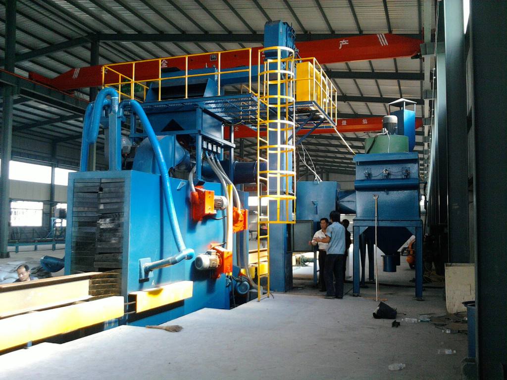 鋼結(jié)構(gòu)拋丸除銹機